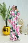 Bahar Elbise  Pembe