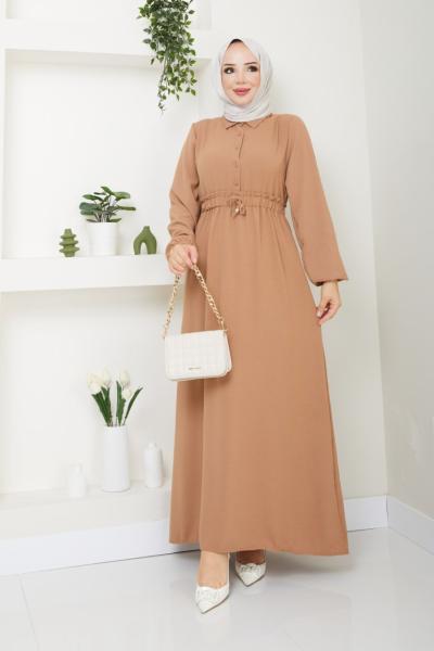 Spor Ayrobin Yüsra Elbise  Vizon