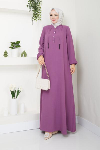 Spor Hüma Sultan aerobin elbise Lila