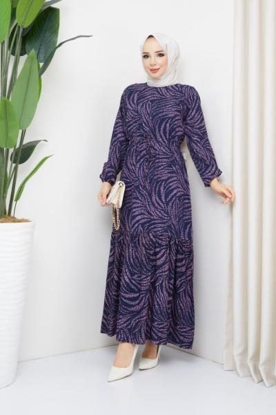 Zeynep Elbise Viskon  Mor