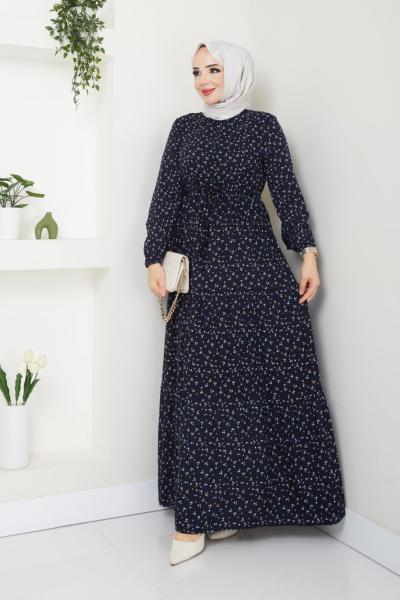 Sahra Elbise  Siyah