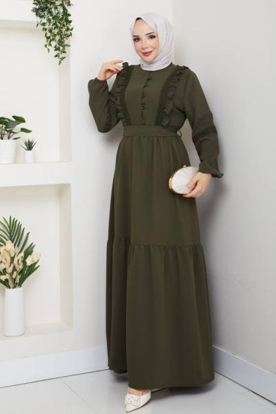 Spor Başak Elbise Haki