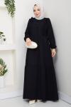 Spor Başak Elbise Siyah