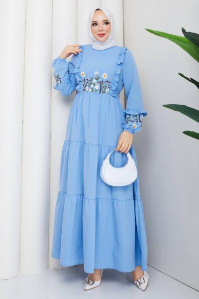 Spor Asmin Elbise Bebe Mavisi